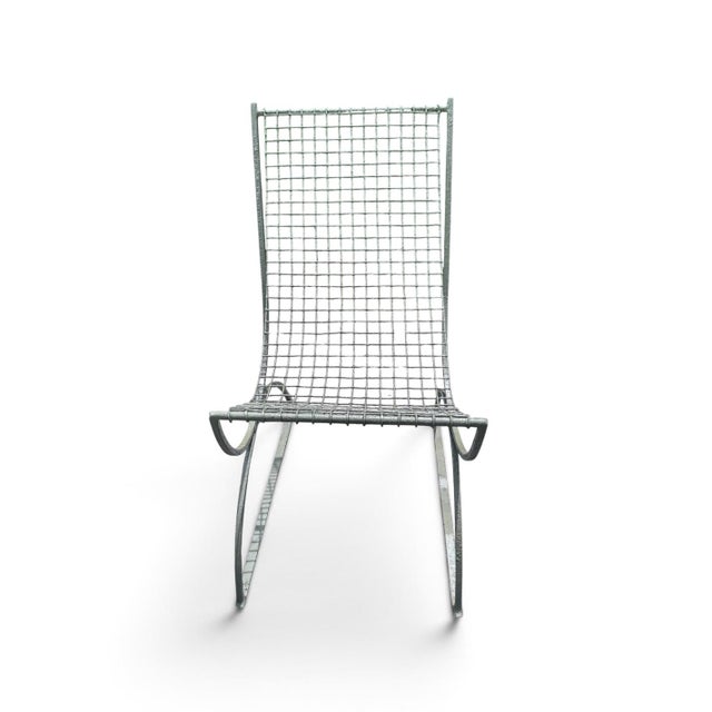 1930s French Wire Mesh Garden Chairs - A Pair For Sale In Saint Louis - Image 6 of 15