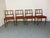 Mid-Century Danish Teak and Leather Dining Chairs by Johannes Andersen for Uldum Møbelfabrik, 1950s, Set of 4 For Sale - Image 18 of 18