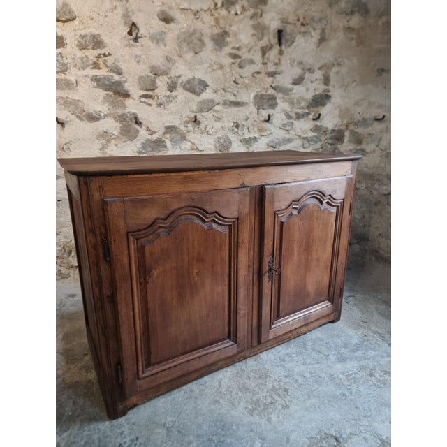 Antique 18th Century French Oak Cabinet from Auvergne For Sale - Image 16 of 18