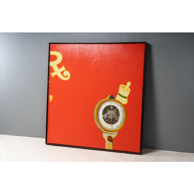 Mid-Century Modern 1960s Howard Hack Window Series Oil Painting For Sale - Image 3 of 17