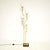 A stunning vintage Italian brass and opaline glass floor lamp by Goffredo Reggiani, dating from the 1970’s. It is of...