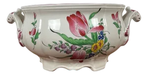 Soup Tureen with Handle from KG Lunéville, 1950