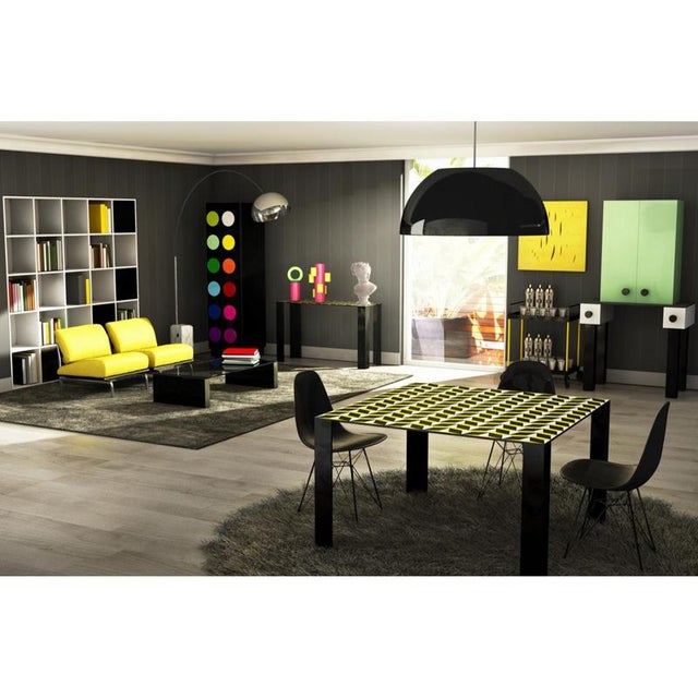 Metal Festa Mobile Fernand Cart Table in Powder-Coated Aluminum by Altreforme For Sale - Image 7 of 10