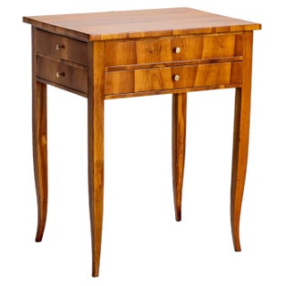 Antique Biedermeier Worktable, 1820 For Sale