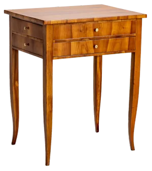 Antique Biedermeier Worktable, 1820