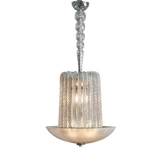 Italian Murano Glass Pendant, 1930s For Sale