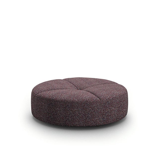 Ottoman designed by rodolfo dordoni in 2020. Manufactured by cassina in italy. Round pouf from sail out outdoor collection...
