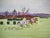 Yves Brayer (1907-1990) Obstacle Course Original color lithograph Signed in pencil Limited edition of 250 (this is number...