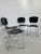 Set of four chairs called "Alu-Flex" by Swiss designer Armin Wirth. Originally designed for a school, they are stackable:...