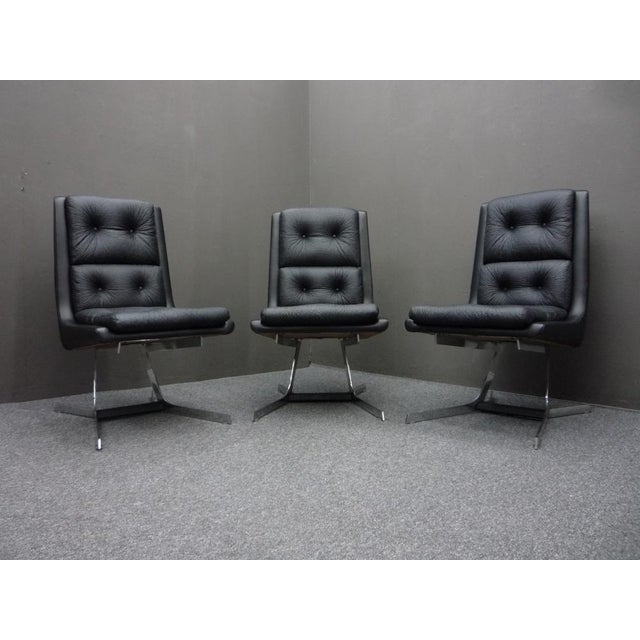 Space Age Flat Steel Lounge Chair, 1960s For Sale - Image 14 of 14