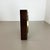 Modernist Wood and Brass Table or Wall Clock from Junghans, Germany, 1970s For Sale - Image 6 of 18