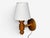 Frits Lindgren, Swedish Modern, Wall Sconce, Pine, Sweden, 1960s For Sale - Image 4 of 10