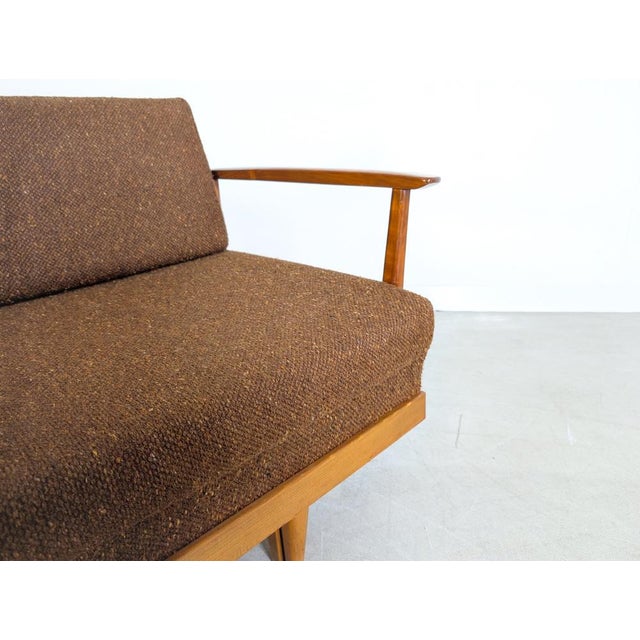 Vintage Sofa in Walnut from Walter Knoll For Sale - Image 11 of 12