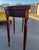 Sheraton-Style Demilune Flip-Top Console / Game Table With Urn Inlay For Sale In Salt Lake City - Image 6 of 6