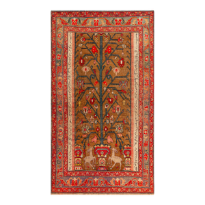 Nazmiyal Collection Antique Caucasian Tree of Life Karabagh Rug