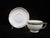 Limoges, France Mid 20th Century Limoges a Raynaud Marie Antoinette White Gilt Footed Cup & Saucer - Set of 4 For Sale - Image 4 of 8