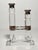 Vintage Spanish Acrylic and Metal Chandelier, 1970s, in Very Good conditions. Designed 1970 to 1979