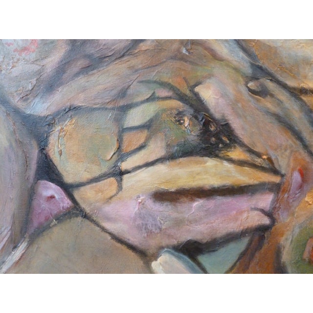 2010s "Parakeet" Oil and Acrylic Painting by Scott Spencer For Sale - Image 5 of 6