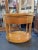 1980s Charles Pfister for Baker Furniture Oval Burl Veneer 1 Drawer Nightstand For Sale In Minneapolis - Image 6 of 12