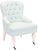 Charin every designer detail, the petite armchair recalls richly upholstered parlor and boudoir chairs from a gentler...