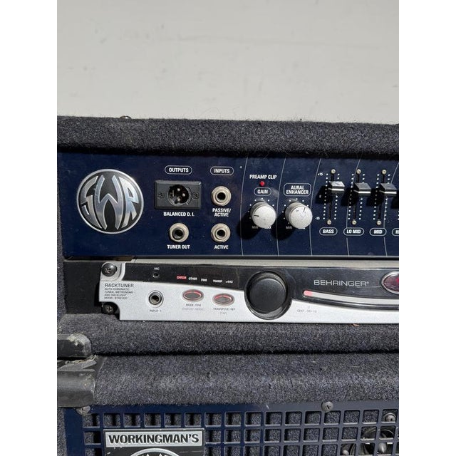 Workingman's 4004 Bass Amplifier Head with Cabinet from SWR For Sale - Image 4 of 10