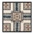 Tribal Loom Block Printed Embroidered Wall Frame For Sale