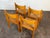 Vintage 1970's Maison Regain Elm Dining Chairs For Sale - Image 12 of 18