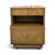 Mid-Century Modern American of Martinsville Mid-Century Modern Chevron Highboy & Nightstand Set For Sale - Image 3 of 12