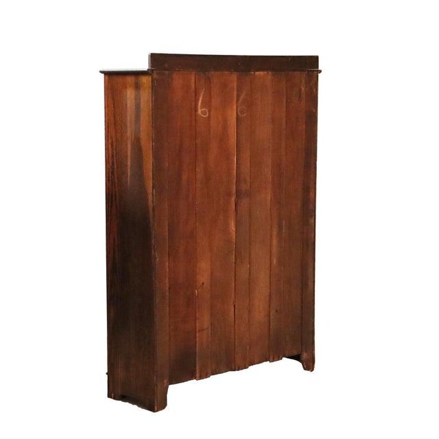 Arts & Crafts Larkin Oak 2-Door Bookcase C1920 For Sale - Image 9 of 18