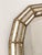 Hollywood Regency Pair of Large Vintage Venetian Full Length Brass Mirrors – Gold Hollywood Regency, Spanish 1990s For Sale - Image 3 of 13