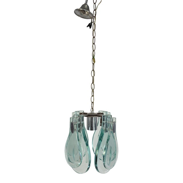 Italian Designer Chandelier For Sale