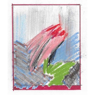 1996 Charles Dudley Abstract Pastel For Sale