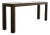 Brass Inlay Parsons Console Table by John Richardson For Sale
