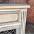 1960s Henredon Swedish Gustavian Brass-Lattice Floating Commode - Newly Painted For Sale - Image 16 of 17