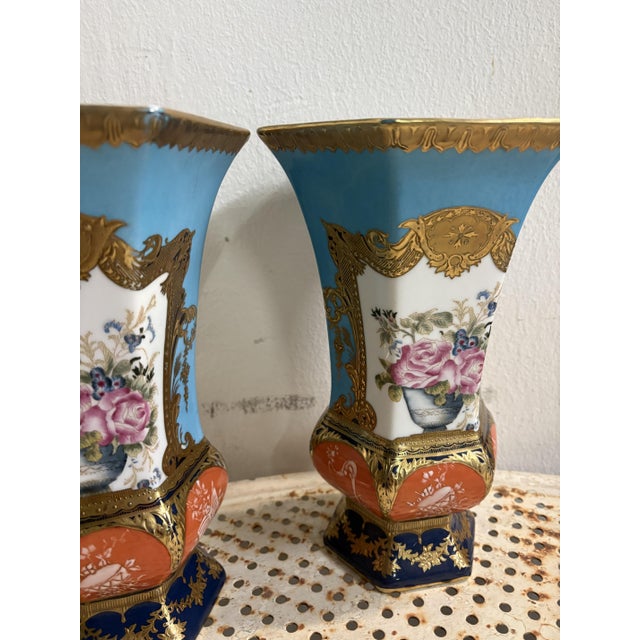 Italian Vases, 1950s, Set of 2 For Sale - Image 4 of 9