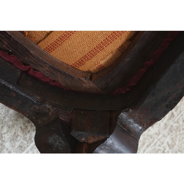 Antique 18th Century Queen Anne Ball & Claw Mahogany Side Chair For Sale - Image 16 of 18