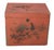 1950s Vintage Painted Lacquer Chinese Wood Box & Bird Motif For Sale - Image 5 of 5