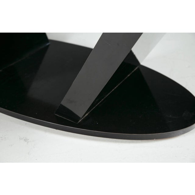 Mid 20th Century Chic Tin Topped Coffee Table For Sale - Image 5 of 6