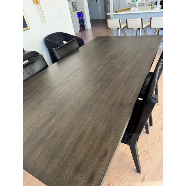 Four Hands Designer Dining Set (Like New). Huxley Table + 4 Villa Chairs For Sale - Image 4 of 10