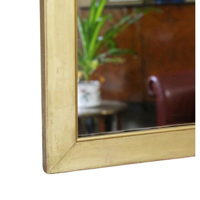 Antique Gilt Overmantle Wall Mirror, 1920 For Sale - Image 4 of 9