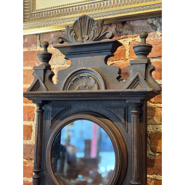 This wall hanging shadow box is so good and moody! Add your favorite piece of personal memorabilia. Antique Victorian wood...