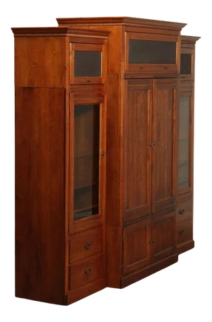 Ethan Allen Country Crossing Large Entertainment Wall Unit