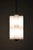Glass Large White Ceiling Lamp, 1960s For Sale - Image 7 of 11