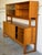 Mid Century Modern Danish Teak Hutch Credenza Display Cabinet 2 Piece 1960s For Sale - Image 9 of 11