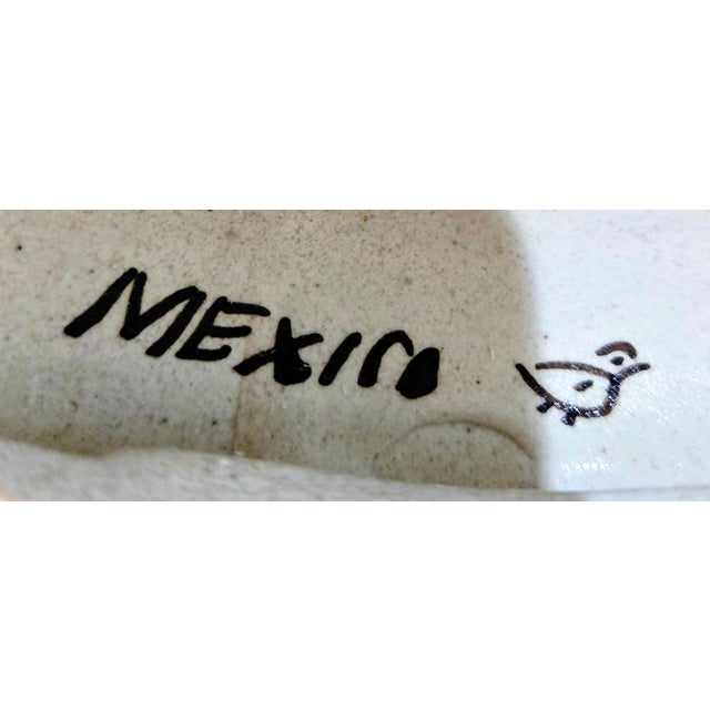 1970s Mid-Century Ken Edwards Tonalá Stoneware Figural Woman Candelabra For Sale - Image 9 of 10