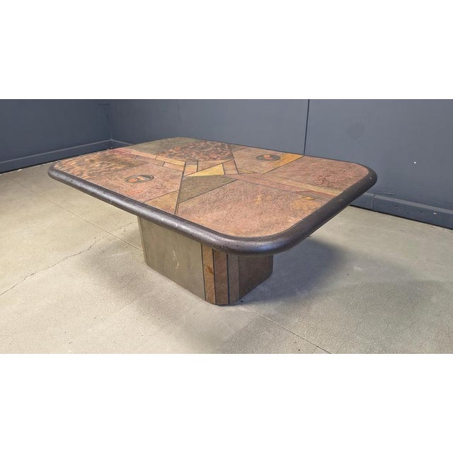 1980s Coffee Table in the style of Paul Kingma, 1980s For Sale - Image 5 of 13