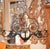 Early 20th Century French Louis XV Verdigris and Gilt Iron 8-Light Chandelier For Sale In Dallas - Image 6 of 11
