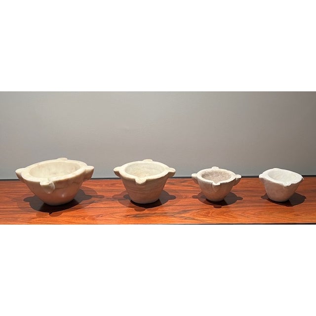 Late 18th Century Marble Mortars from 18th Century - Set of 4 For Sale - Image 5 of 18