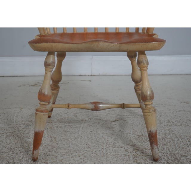 Set of Six Benchmade Windsor Dining Chairs For Sale - Image 10 of 18