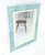 Turquoise Green Colored Shell Tile Frame 38x48 Rectangle Frame Wall Mirror MINT! For Sale - Image 10 of 12